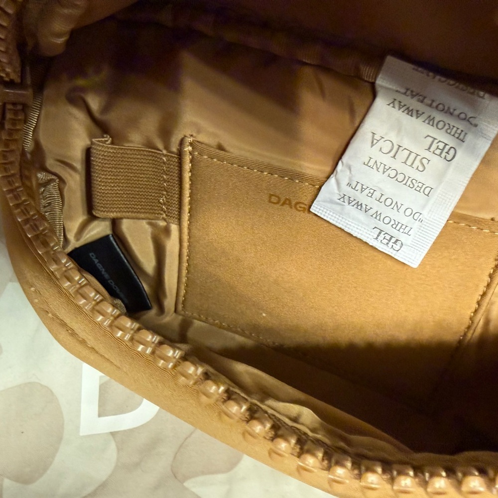 Dagne Dover Caramel/Tan Neoprene Waist Pouch - Picture 3 of 3